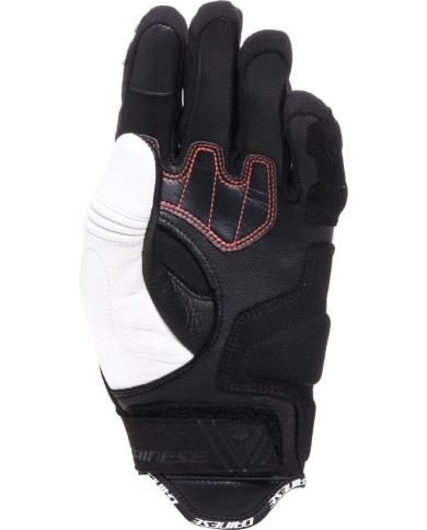 Dainese Damen Handschuh Reacto Carbon Kurz schwarz-weiss-rot