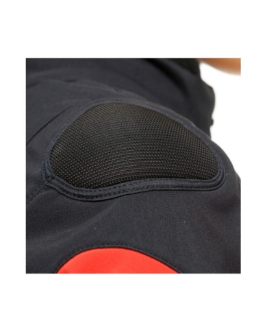 Dainese Dames Gore-Tex Veste Carve Master 3 noir-ébène-rouge