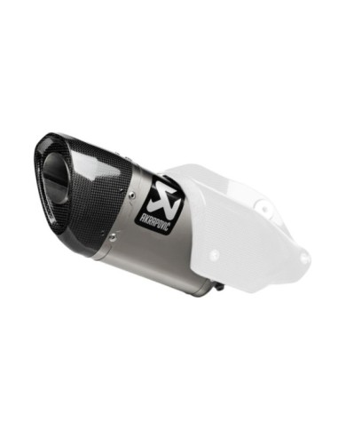 AKRAPOVIC Système d'échappement Slip-On Line (carbone)