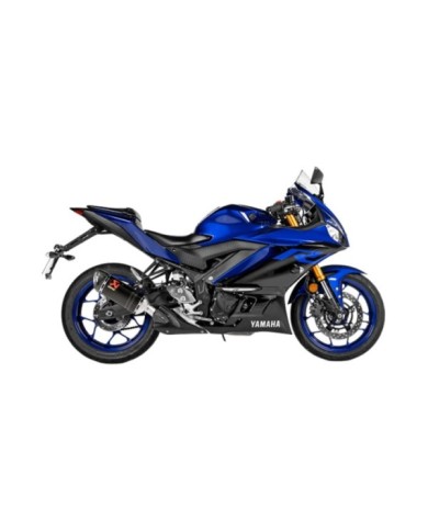 AKRAPOVIC Sistema di scarico Slip-On Line (carbonio)