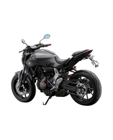 Rizoma Supporto per targa, nero