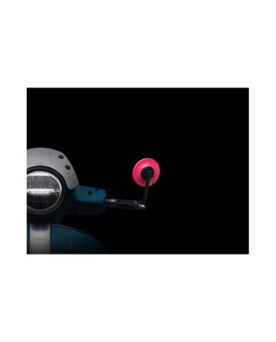 Rizoma Spiegel E-pop Magenta, End Mount