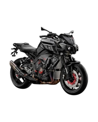 Rizoma Specchietto retrovisore Tomok in alluminio nero, destro