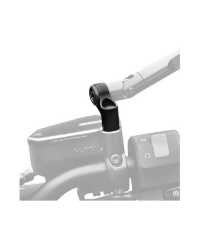 Rizoma Adattatore Specchietto retrovisore sinistro o destro, vite inclusa