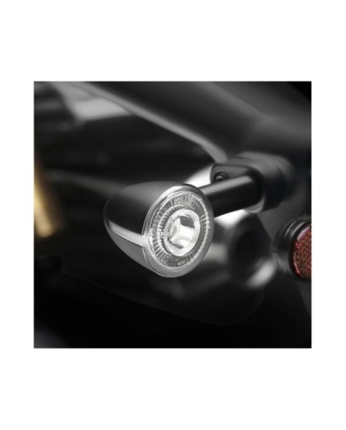 Rizoma Miniclignotant Iride Set à 2 pièces, noir