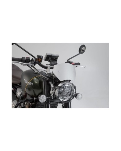 SW-MOTECH Scheibe Alumininum silber