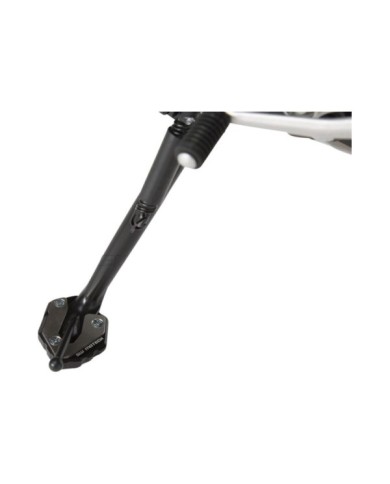 SW-MOTECH Piastra per cavalletto laterale nero-argento.