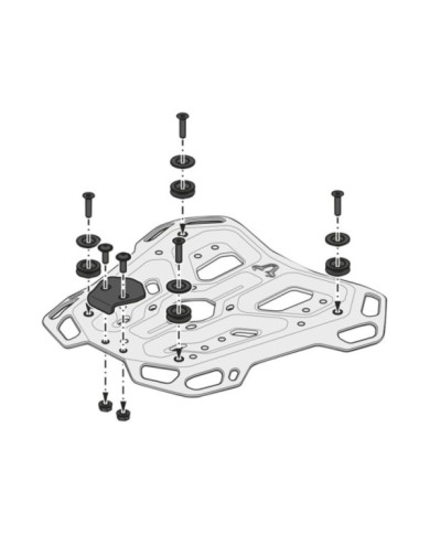 SW-MOTECH Kit topcase TRAX ADV