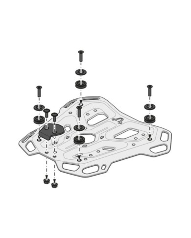 SW-MOTECH Sistema di bauletto TRAX ADV