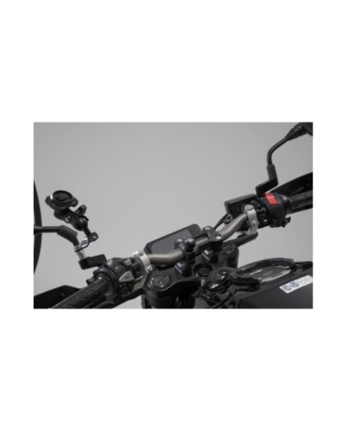 SW-MOTECH Kit universale per navigatore satellitare con supporto per