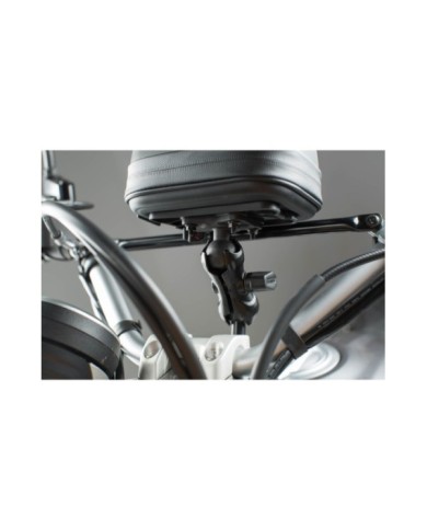 SW-MOTECH Bras de serrage pivotant noir 2.2 pouces