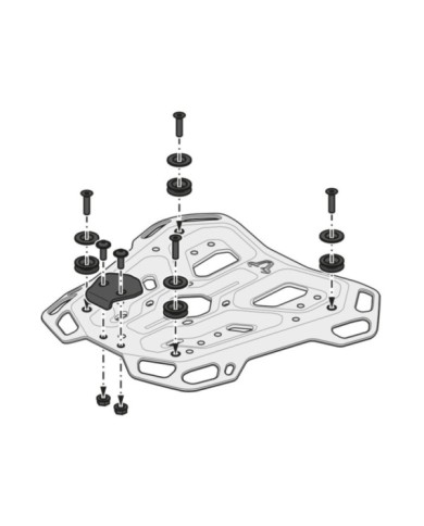 SW-MOTECH Support Top Case Adventure-Rack