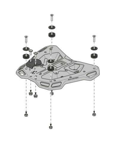 SW-MOTECH Portapacchi STREET-RACK