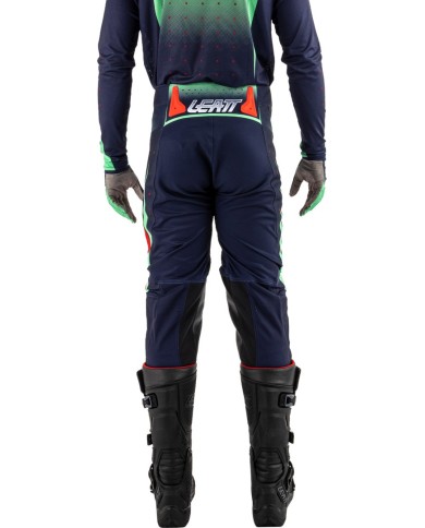 Leatt Pant Moto 4.5 Lite V25 vert-gris-rouge