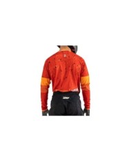 Leatt Jersey Moto 4.5 Enduro Burn orange-schwarz-weiss