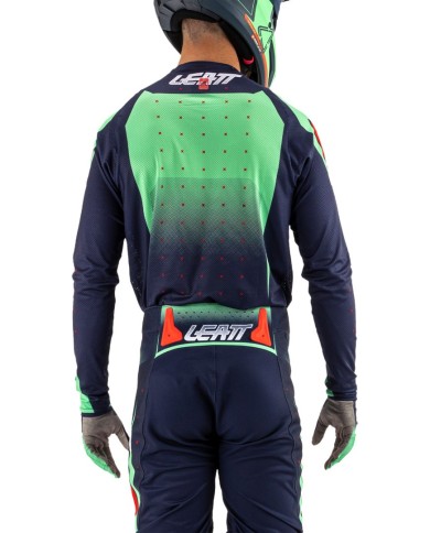 Leatt Jersey Moto 4.5 Lite V25 matcha Matcha grün-grau-rot