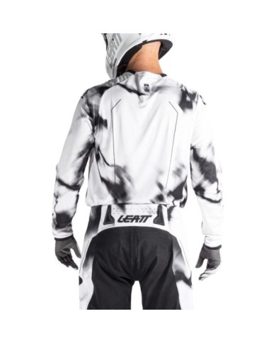 Leatt Maglia Moto 4.5 Lite V26 bianco-nero