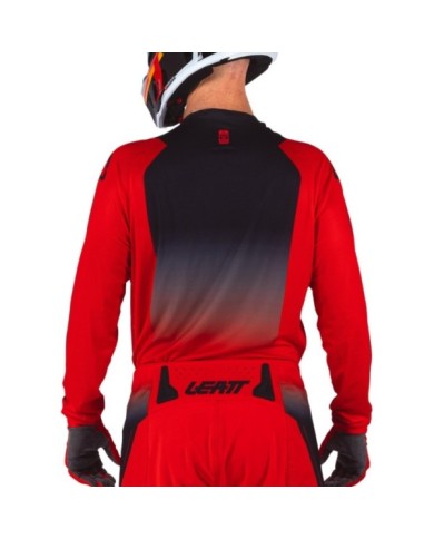 Leatt Maglia Moto 4.5 Lite V26 rosso-nero
