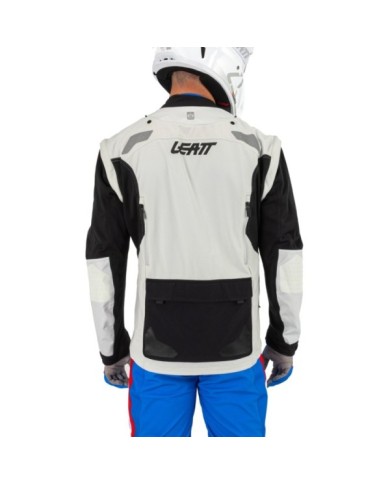 Leatt Giacca Moto 4.5 Lite grigio-nero-rosso