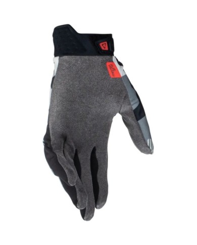 Leatt Guanto Moto 2.5 Windblock grigio-nero-bianco