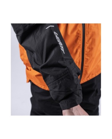 Leatt Adventure Jacket RainCover ADV V26 orange-schwarz