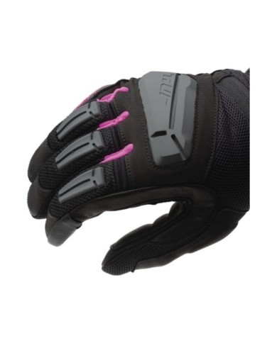 T. UR Femme Gants G-Four noir-gris-rose