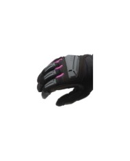T. UR Damen Handschuh G-Four schwarz-grau-pink
