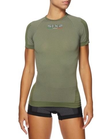 SIXS Short sleeve round neck jersey ARMY army olive XL