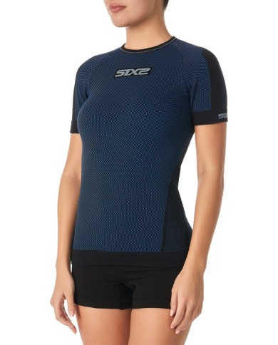 SIXS Maglietta funzionale TS1 blu carbonio XS