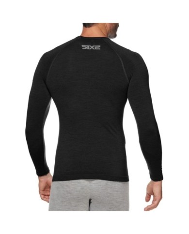 SIXS Maglietta funzionale TS2 Merino nera S