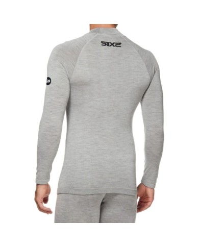SIXS Funktions T-Shirt TS3 Merino gris S