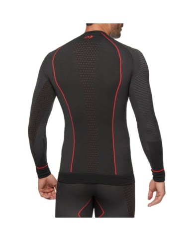 SIXS Funktionsshirt-langarm Blazefit TS2W CU schwarz-rot XS