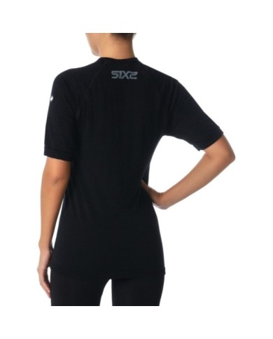 SIXS Maglia funzionale TS1 MERINOS nera S