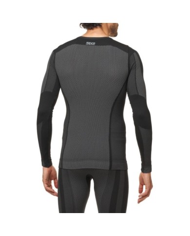 SIXS Maglietta funzionale a maniche lunghe TS2 V2 nero-carbonio XS