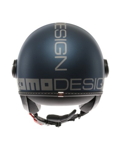 MOMODESIGN Casco jet FGTR Evo Matt blu-argento