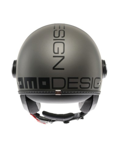 MOMODESIGN Casco jet FGTR Evo Matt grigio-nero