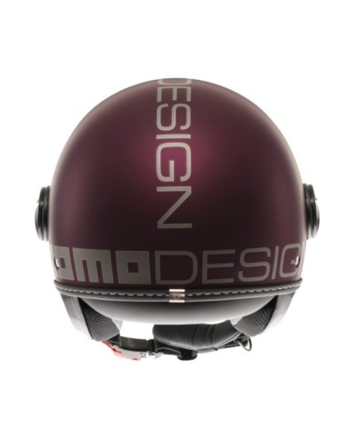 MOMODESIGN Casco jet FGTR Evo Matt bordeaux-argento