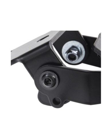 IBEX-Zieger Supporto per targa CH Pro Nero