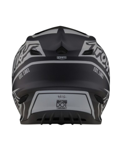 Troy Lee Designs GP Helmet - Slice schwarz-grau