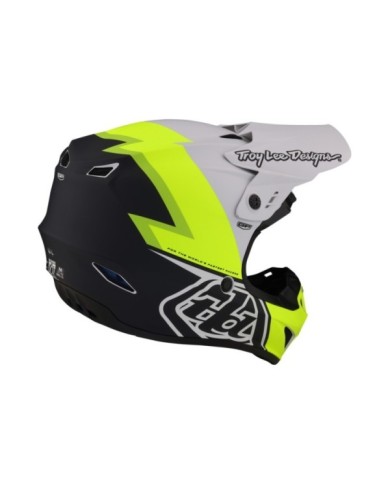 Troy Lee Designs Casco GP - Volt nero-grigio