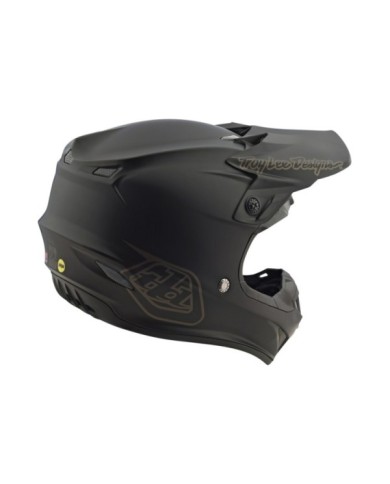 Troy Lee Designs Casco SE4 Polyacrylite - Mono Black nero