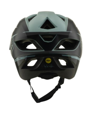 Troy Lee Designs Flowline Se Helm W Mips – Hydro Green-Dark Grey XS