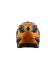 Troy Lee Designs Casco D4 Carbon W Mips - Crest gold
