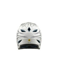 Troy Lee Designs Casco composito D4 W Mips - Bianco bruciato-argento