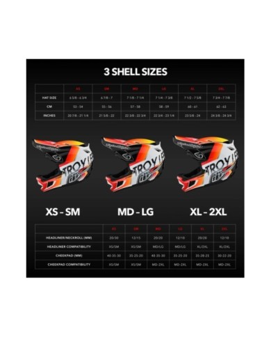 Troy Lee Designs D4 Composite Helmet - Pinned gris