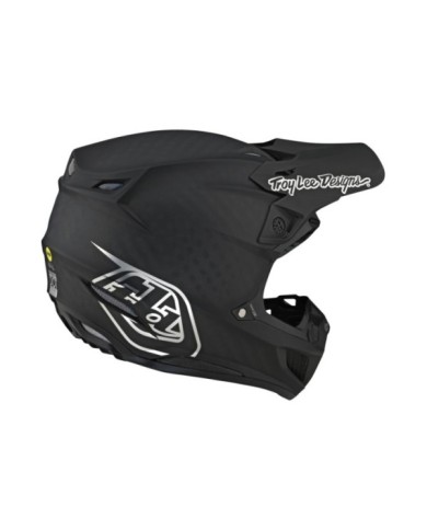 Troy Lee Designs SE5 ECE Carbon Helmet Mips - Stealth schwarz-silber