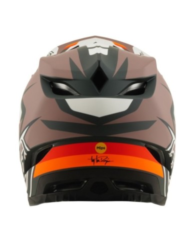 Troy Lee Designs D4 Polyacrylite Helm W Mips – Roamer braun