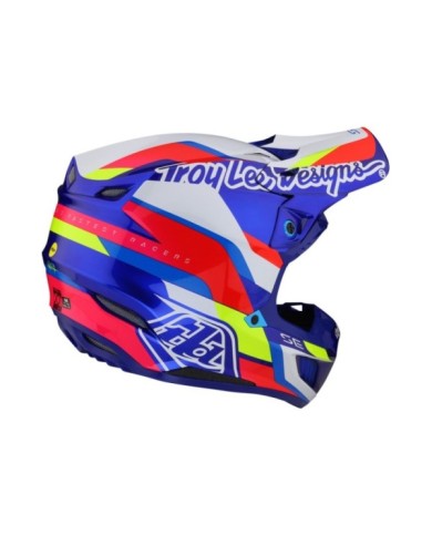 Troy Lee Designs SE5 ECE Composite Helmet Mips - Omega blau