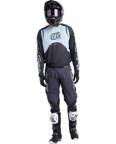 Troy Lee Designs SE PRO Pant - Pinned blu-verde