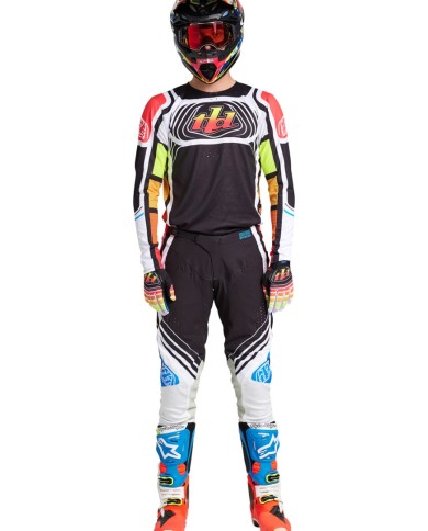 Troy Lee Designs SE PRO Jersey - Wavez noir-rouge-blanc